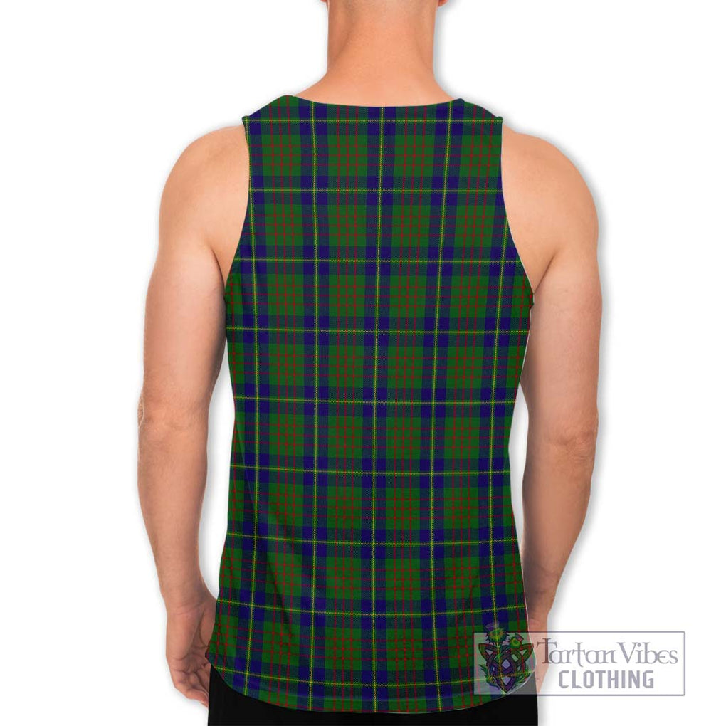 Cameron of Lochiel Hunting Tartan Men's Tank Top with Family Crest DNA In Me Style - Tartanvibesclothing Shop