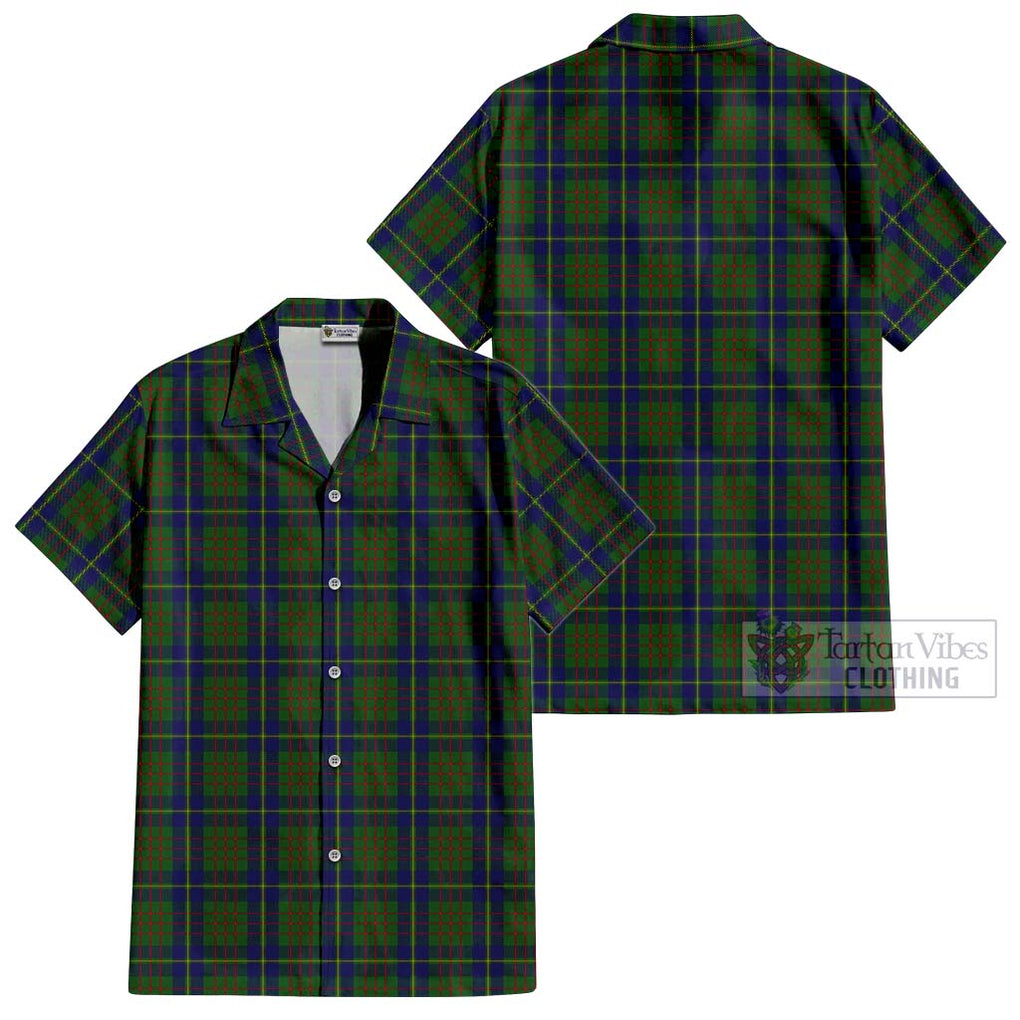 Cameron of Lochiel Hunting Tartan Cotton Hawaiian Shirt Kid - Tartanvibesclothing Shop