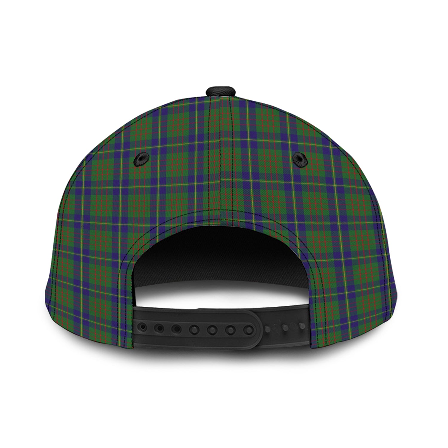 Cameron of Lochiel Hunting Tartan Classic Cap with Family Crest - Tartan Vibes Clothing