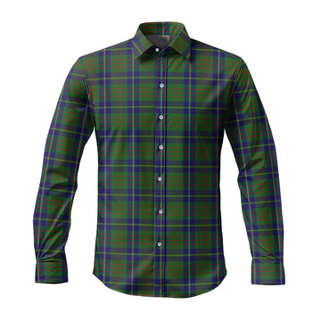 Cameron of Lochiel Hunting Tartan Long Sleeve Button Up Shirt