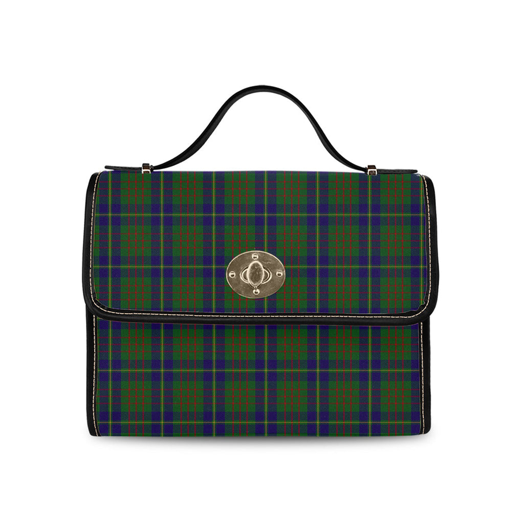 cameron-of-lochiel-hunting-tartan-leather-strap-waterproof-canvas-bag