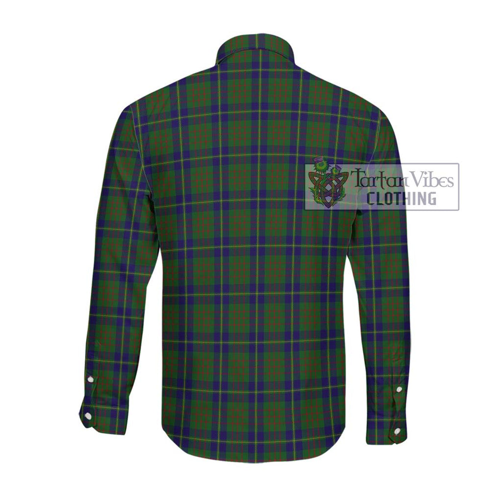 Cameron of Lochiel Hunting Tartan Long Sleeve Button Shirt with Family Crest DNA In Me Style - Tartanvibesclothing Shop