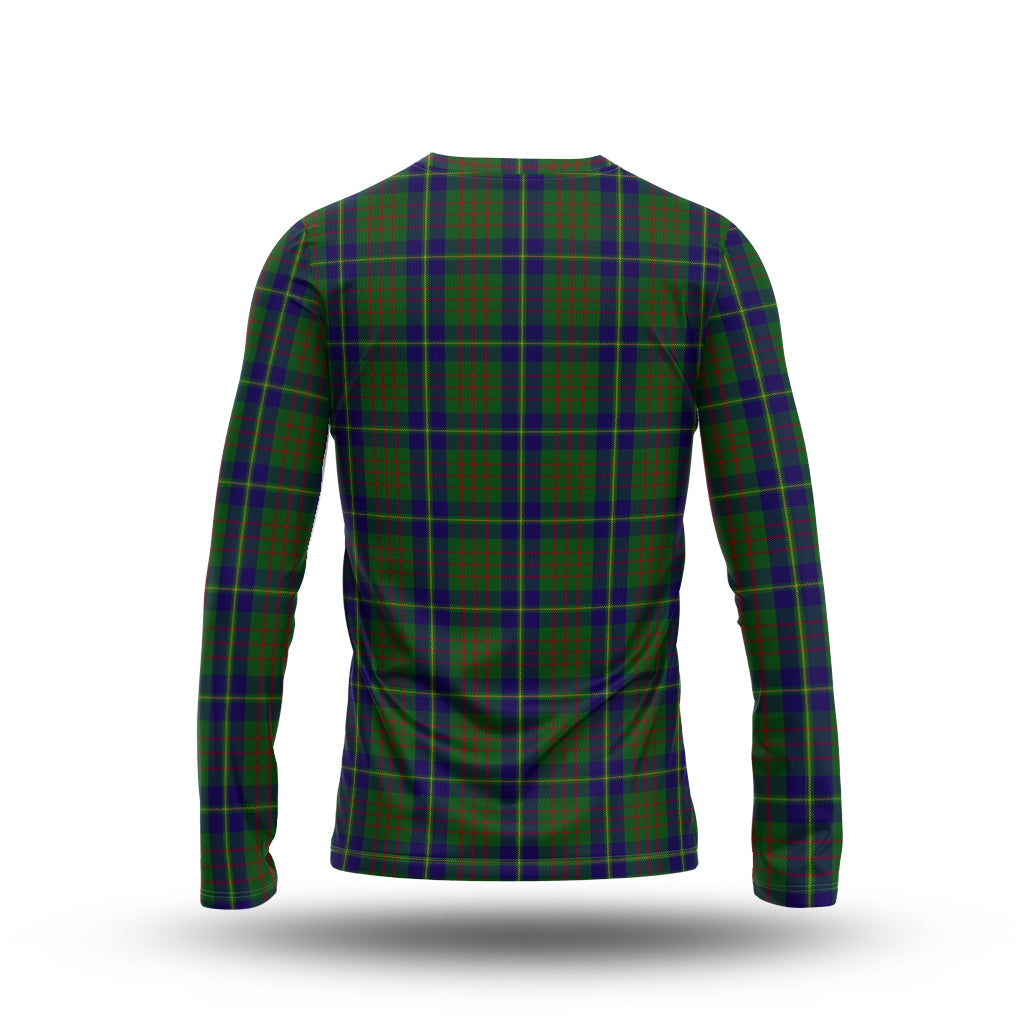 cameron-of-lochiel-hunting-tartan-long-sleeve-t-shirt-with-family-crest