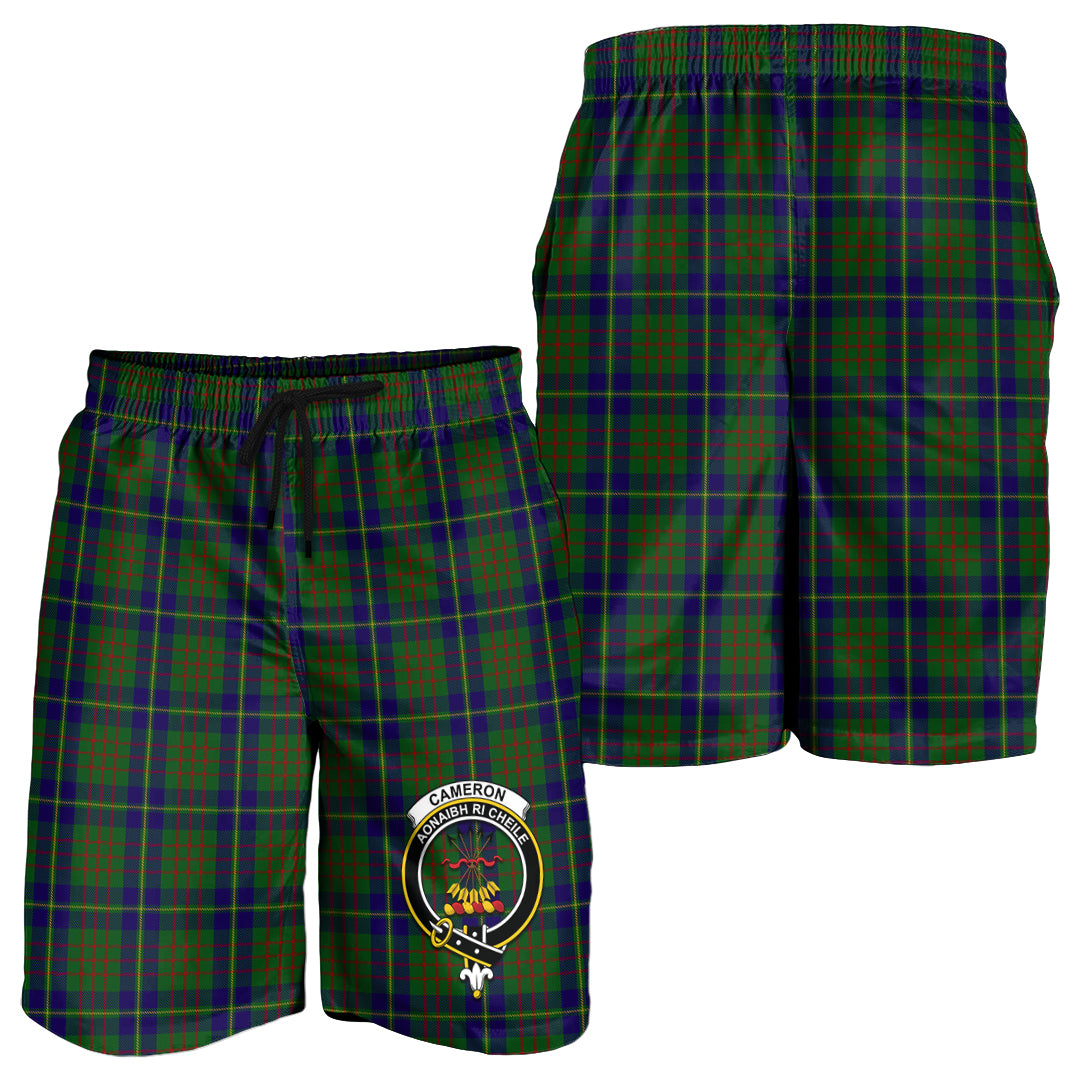 cameron-of-lochiel-hunting-tartan-mens-shorts-with-family-crest