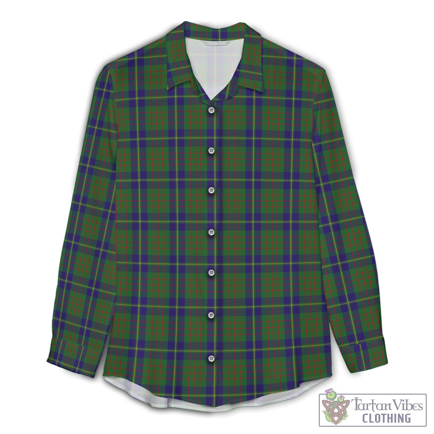 Cameron of Lochiel Hunting Tartan Womens Casual Shirt