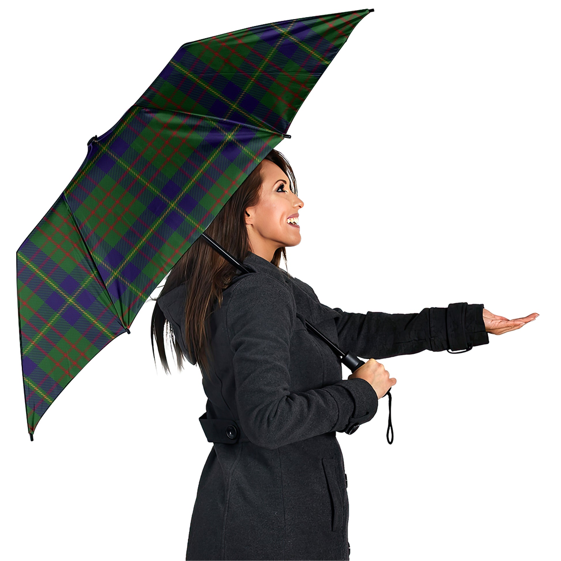 Cameron of Lochiel Hunting Tartan Umbrella - Tartanvibesclothing