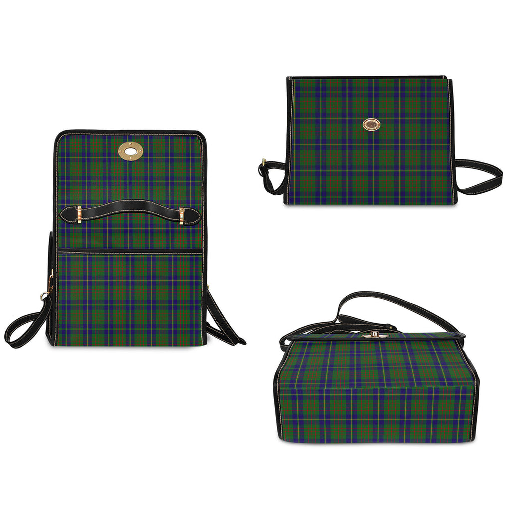 cameron-of-lochiel-hunting-tartan-leather-strap-waterproof-canvas-bag