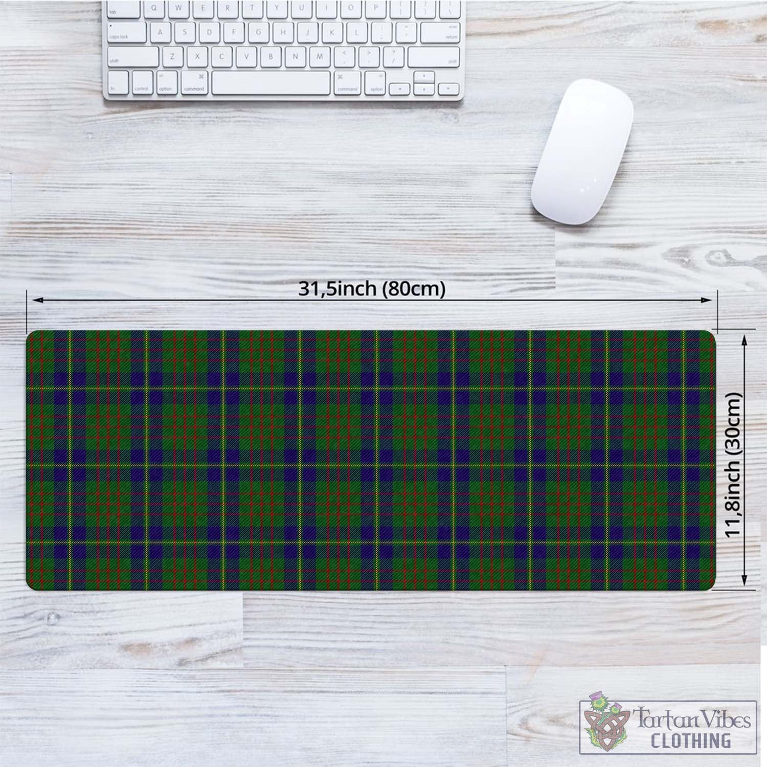 Tartan Vibes Clothing Cameron of Lochiel Hunting Tartan Mouse Pad