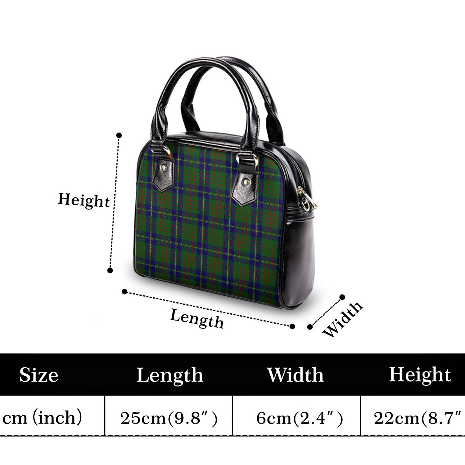 Cameron of Lochiel Hunting Tartan Shoulder Handbags - Tartanvibesclothing