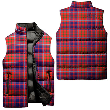 Cameron of Lochiel Modern Tartan Sleeveless Puffer Jacket