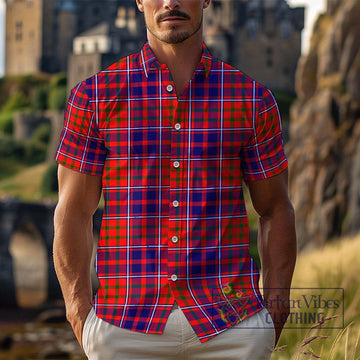 Cameron of Lochiel Modern Tartan Cotton Hawaiian Shirt