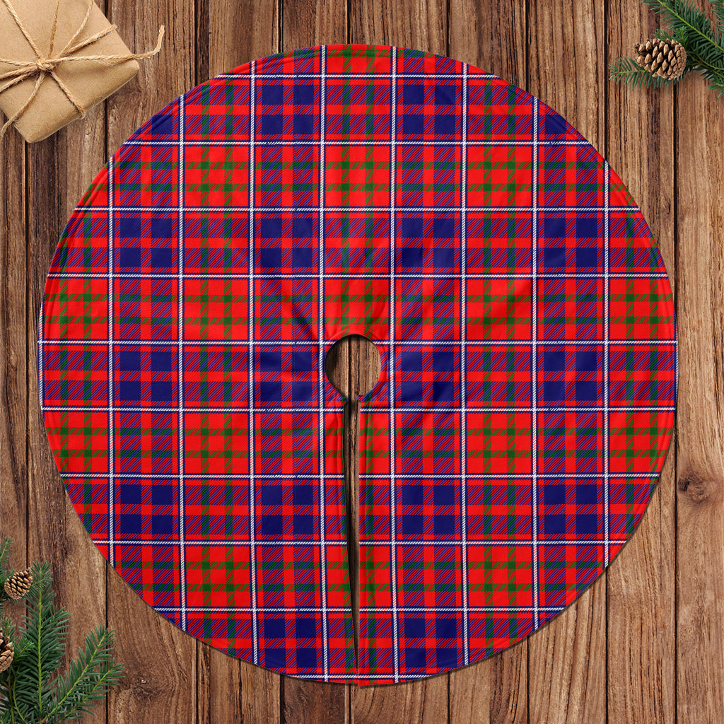 Cameron of Lochiel Modern Tartan Christmas Tree Skirt - Tartanvibesclothing