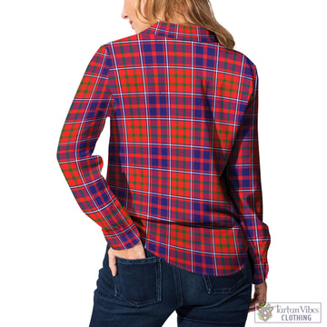 Cameron of Lochiel Modern Tartan Women's Casual Shirt