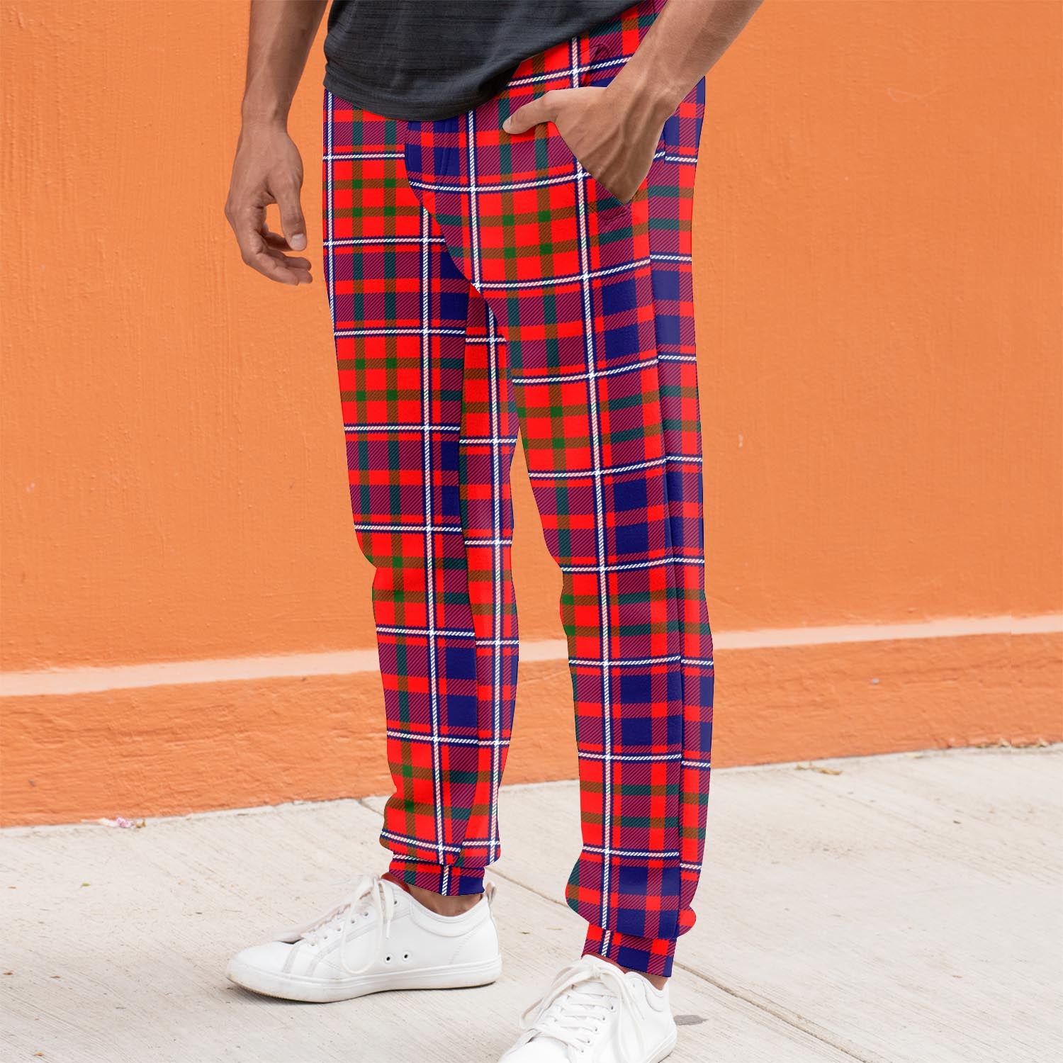 Cameron of Lochiel Modern Tartan Joggers Pants S - Tartan Vibes Clothing