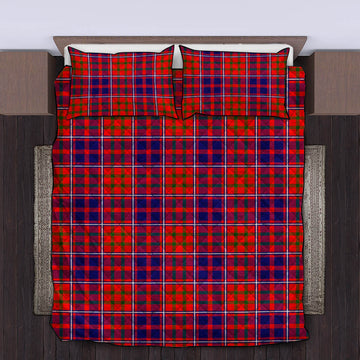 Cameron of Lochiel Modern Tartan Quilt Bed Set