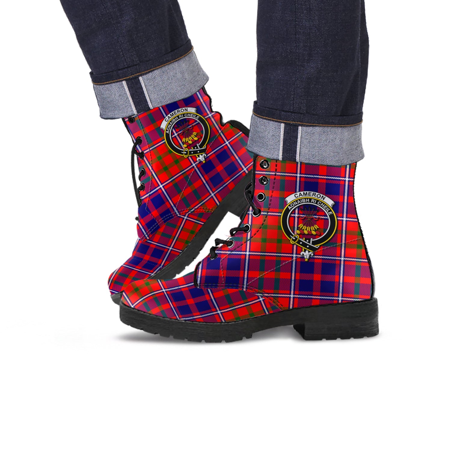 cameron-of-lochiel-modern-tartan-leather-boots-with-family-crest