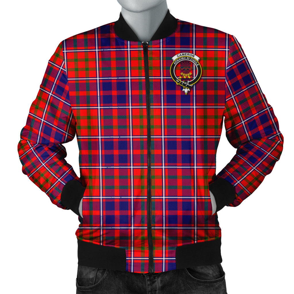 cameron-of-lochiel-modern-tartan-bomber-jacket-with-family-crest