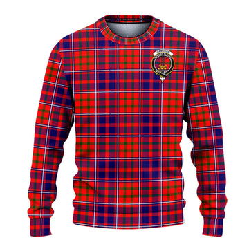 Cameron of Lochiel Modern Tartan Ugly Sweater with Family Crest