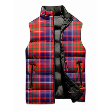 Cameron of Lochiel Modern Tartan Sleeveless Puffer Jacket