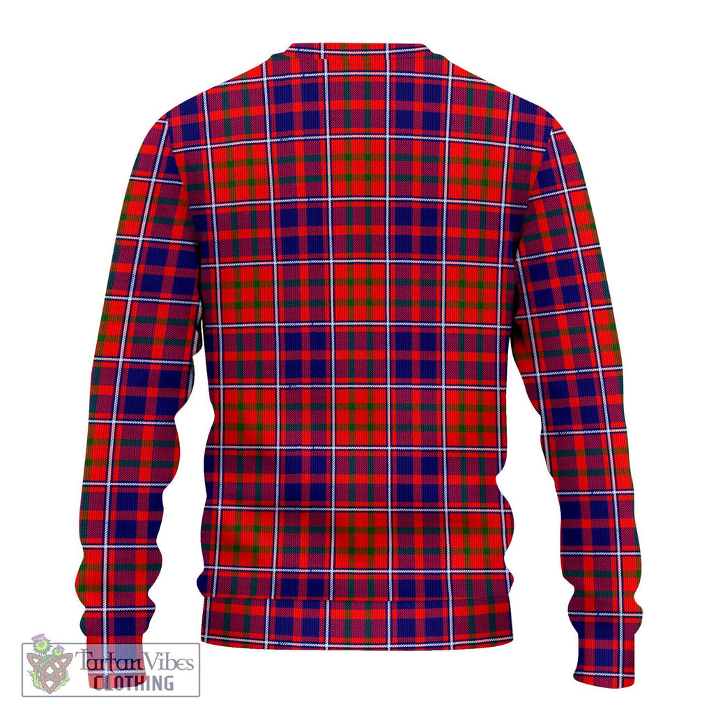 Cameron of Lochiel Modern Tartan Knitted Sweater with Family Crest DNA In Me Style - Tartanvibesclothing Shop