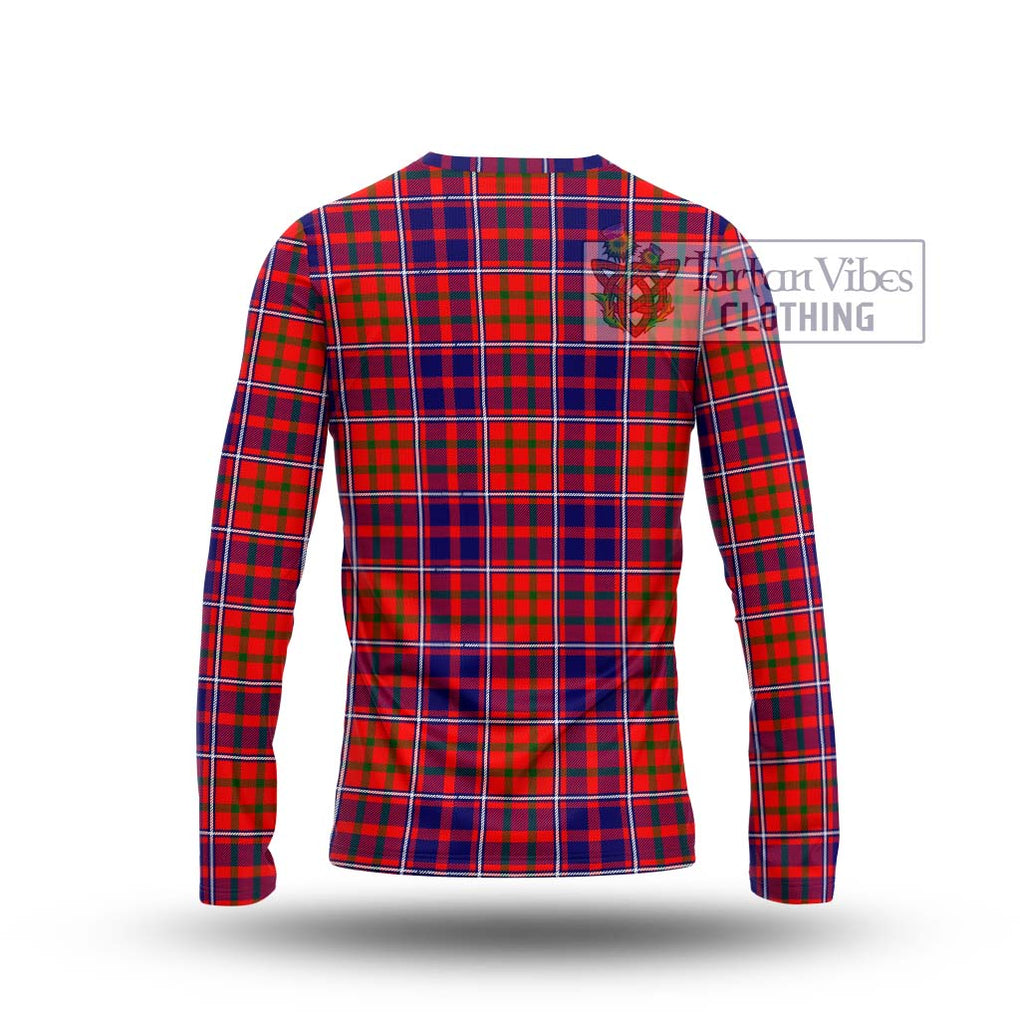 Cameron of Lochiel Modern Tartan Long Sleeve T-Shirt with Family Crest DNA In Me Style - Tartanvibesclothing Shop