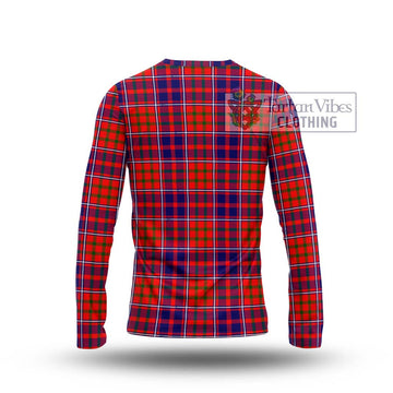 Cameron of Lochiel Modern Tartan Long Sleeve T-Shirt with Family Crest DNA In Me Style