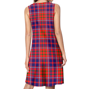 Cameron of Lochiel Modern Tartan Womens Casual Dresses