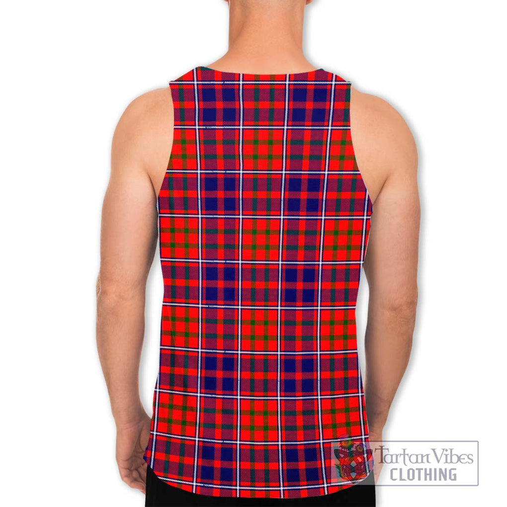 Cameron of Lochiel Modern Tartan Men's Tank Top with Family Crest DNA In Me Style - Tartanvibesclothing Shop