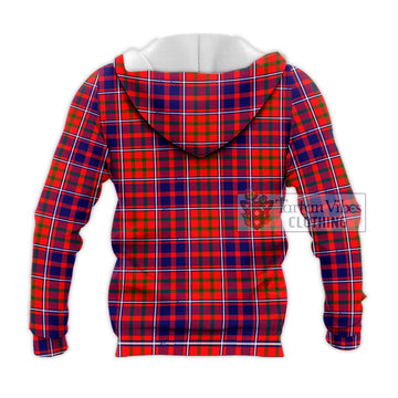 Cameron of Lochiel Modern Tartan Knitted Hoodie with Family Crest DNA In Me Style