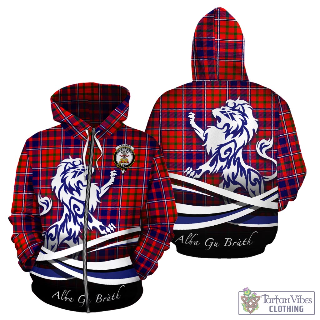 cameron-of-lochiel-modern-tartan-hoodie-with-alba-gu-brath-regal-lion-emblem