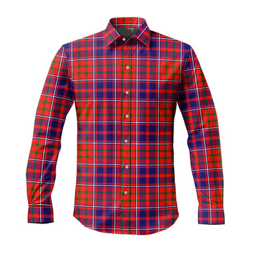 Cameron of Lochiel Modern Tartan Long Sleeve Button Up Shirt