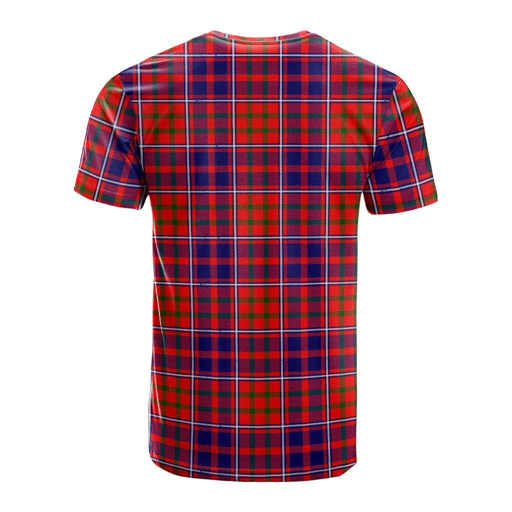 Cameron of Lochiel Modern Tartan T-Shirt with Family Crest - Tartan Vibes Clothing