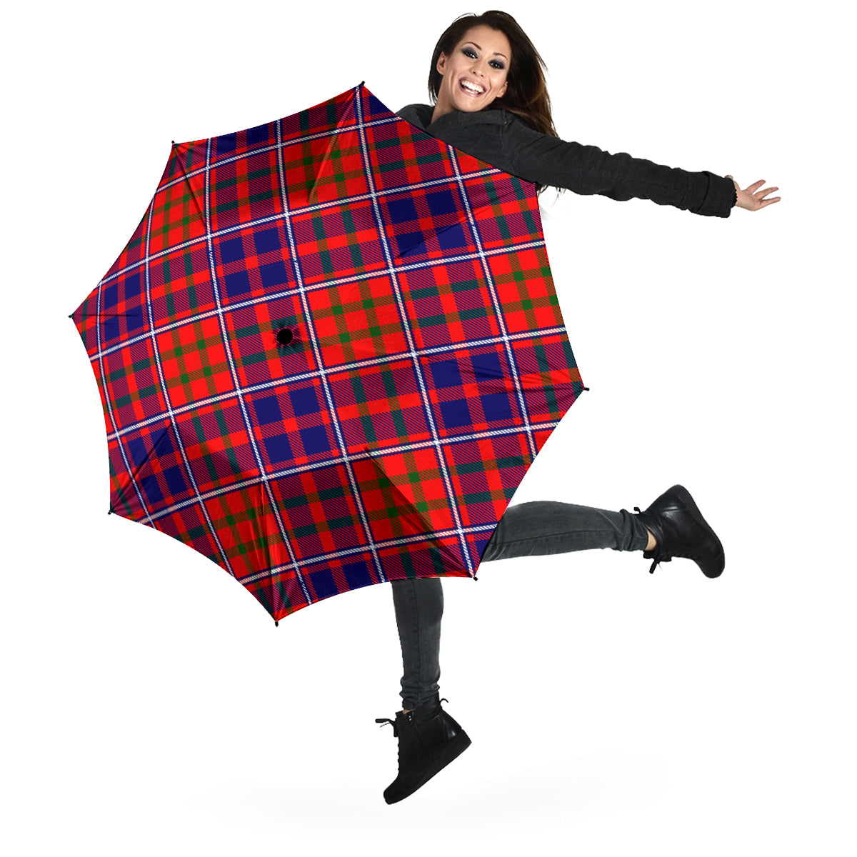 Cameron of Lochiel Modern Tartan Umbrella - Tartanvibesclothing