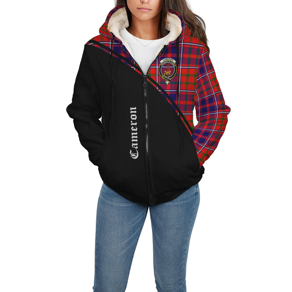 cameron-of-lochiel-modern-tartan-sherpa-hoodie-with-family-crest-curve-style