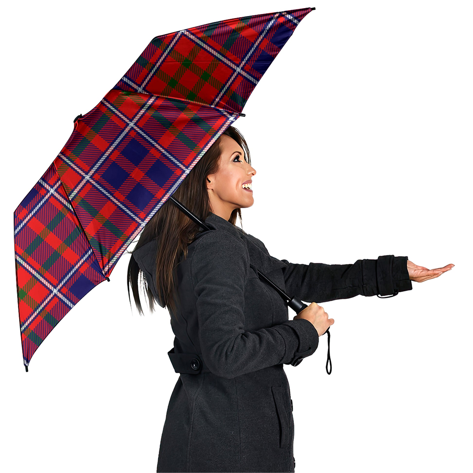 Cameron of Lochiel Modern Tartan Umbrella - Tartanvibesclothing