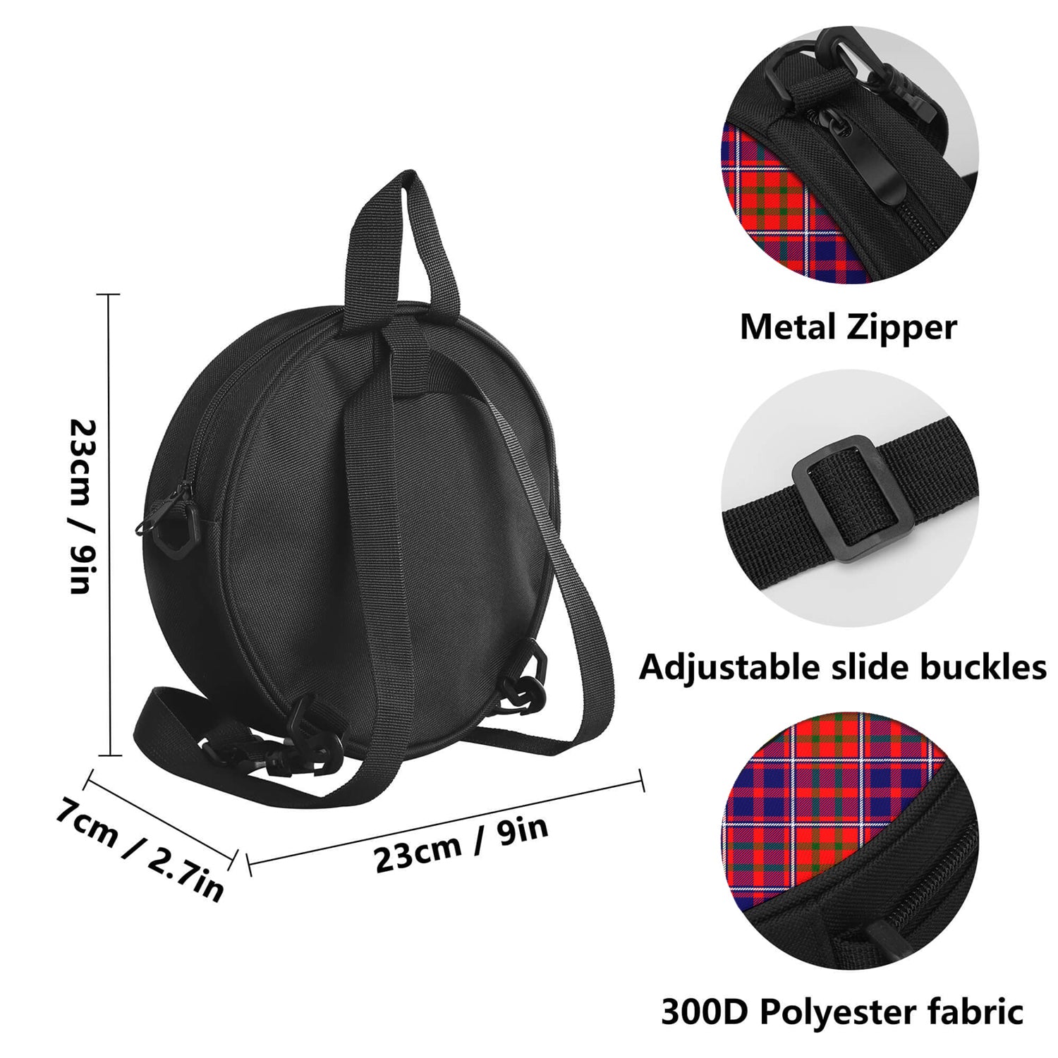 cameron-of-lochiel-modern-tartan-round-satchel-bags-with-family-crest