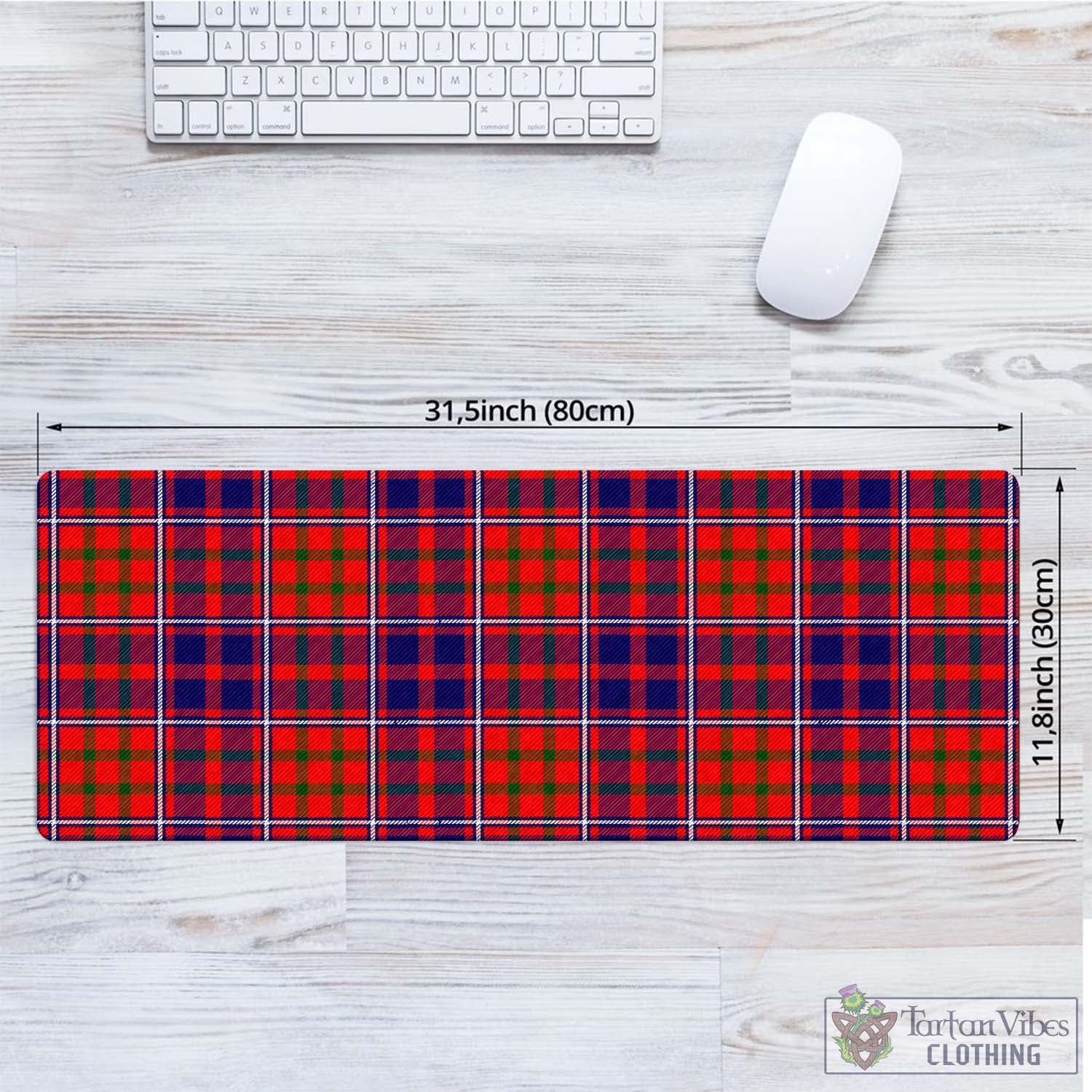 Tartan Vibes Clothing Cameron of Lochiel Modern Tartan Mouse Pad