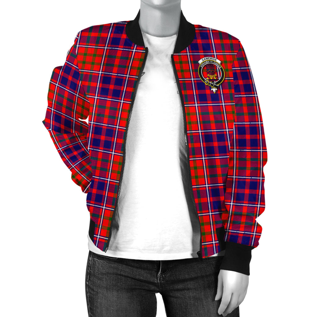 cameron-of-lochiel-modern-tartan-bomber-jacket-with-family-crest