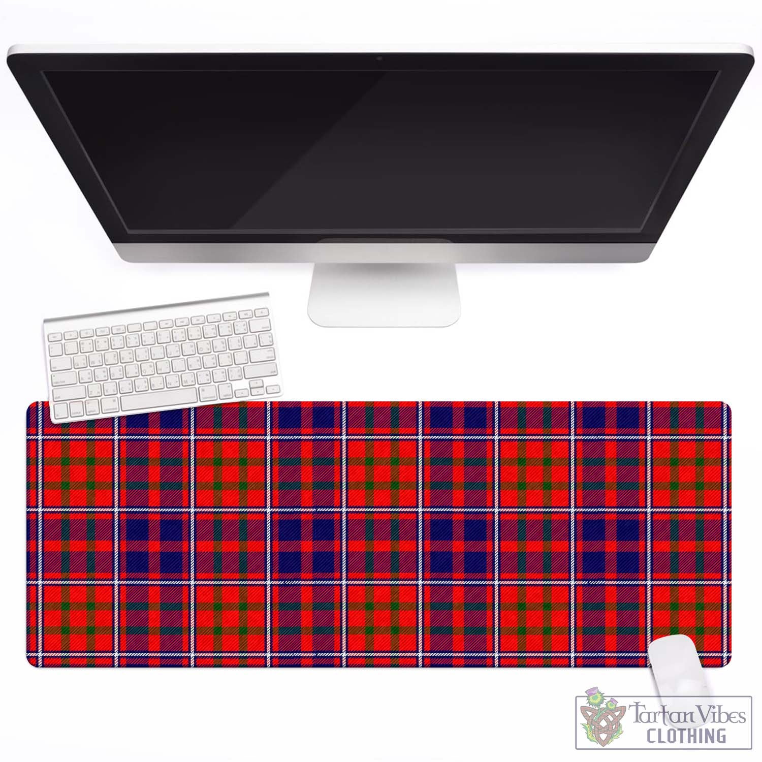 Tartan Vibes Clothing Cameron of Lochiel Modern Tartan Mouse Pad