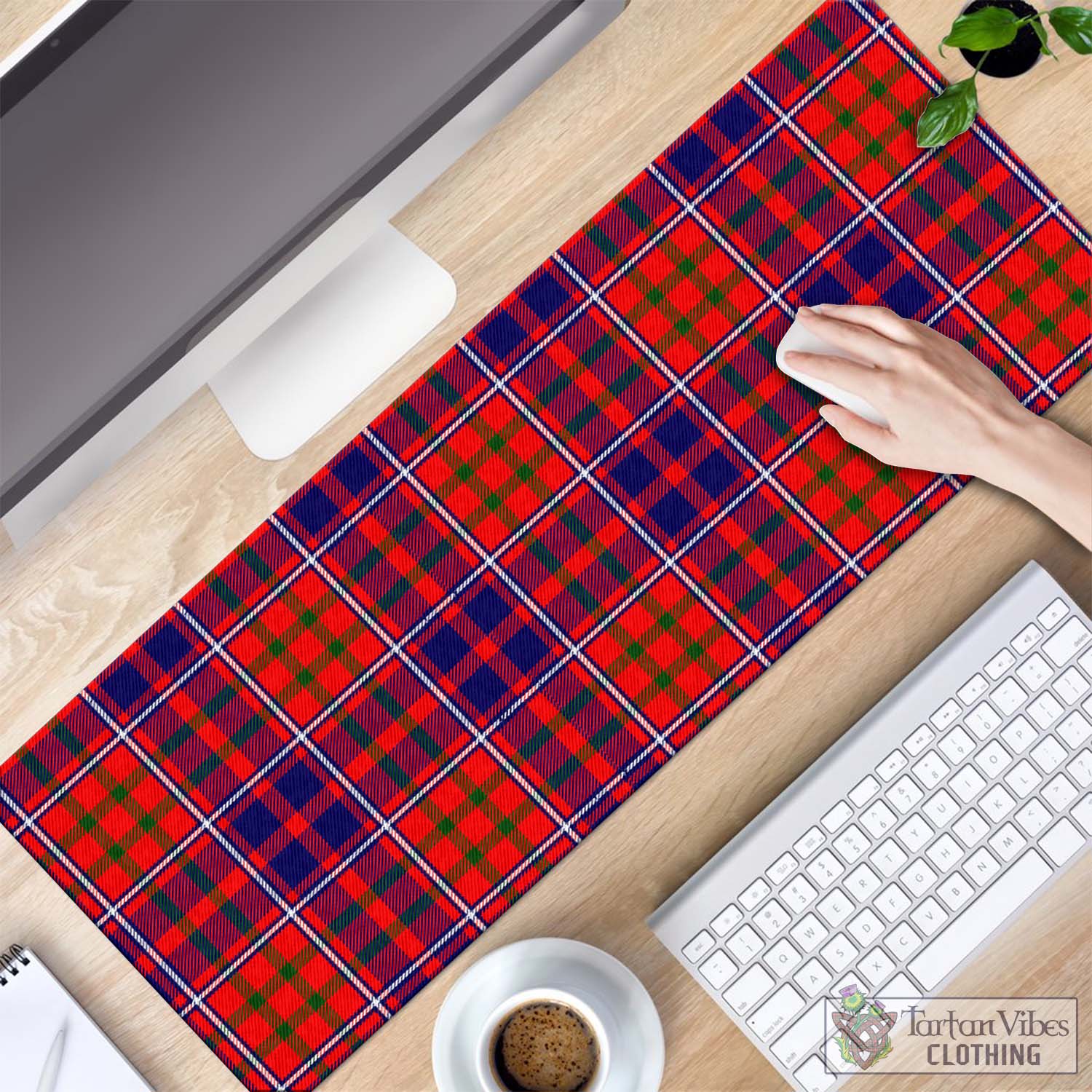 Tartan Vibes Clothing Cameron of Lochiel Modern Tartan Mouse Pad