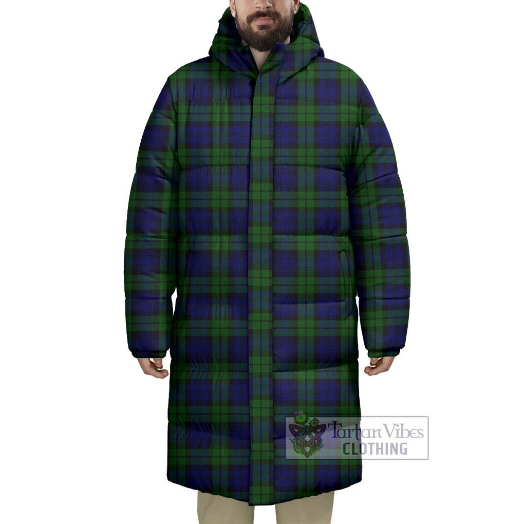 Tartan Vibes Clothing Campbell Tartan Long Down Jacket