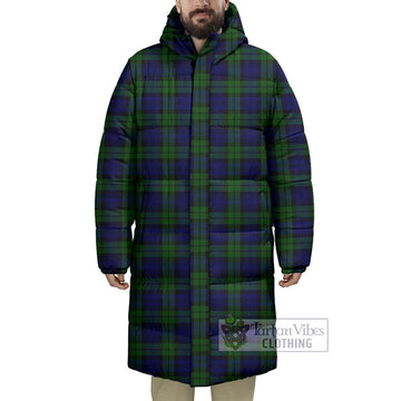 Campbell Tartan Long Down Jacket