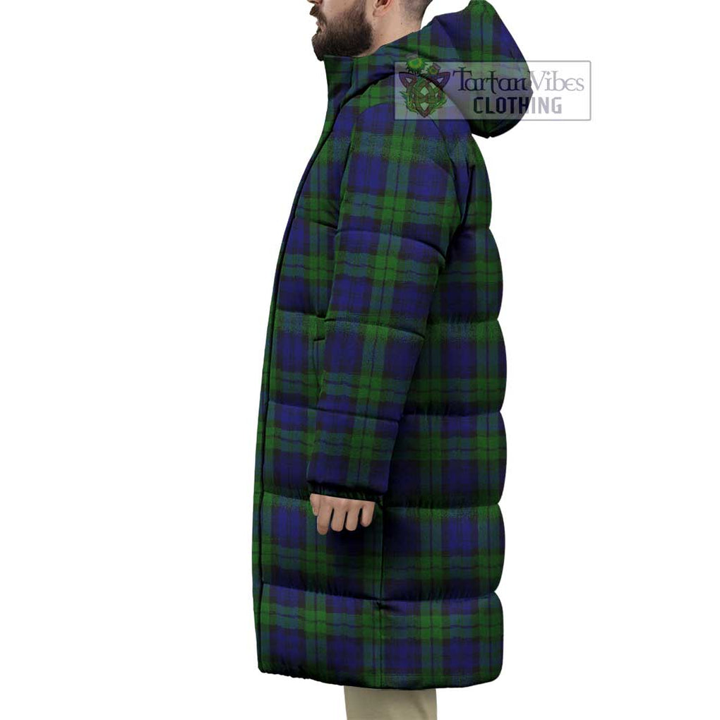 Tartan Vibes Clothing Campbell Tartan Long Down Jacket