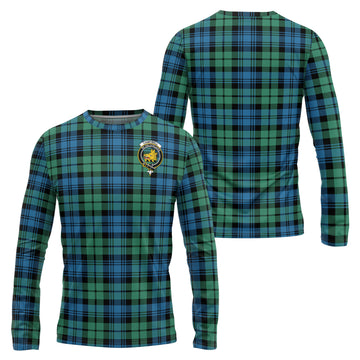 Campbell Ancient 01 Tartan Long Sleeve T-Shirt with Family Crest