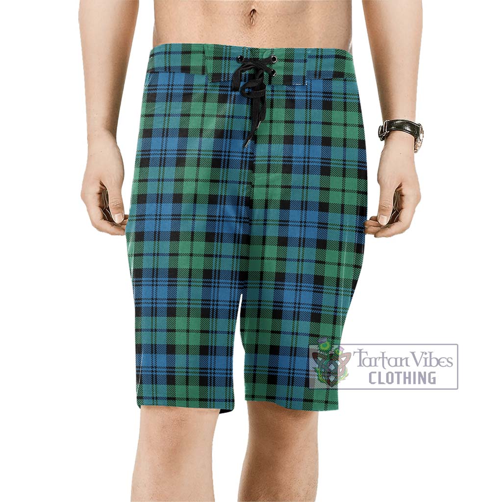 Tartan Vibes Clothing Campbell Ancient #01 Tartan Men's Board Shorts