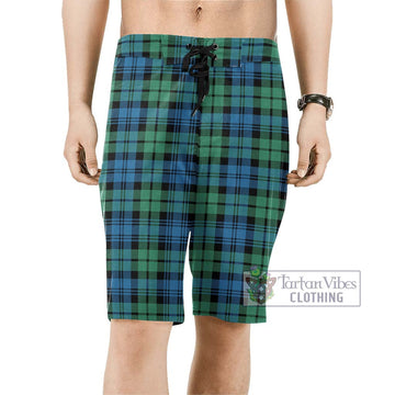 Campbell Ancient #01 Tartan Men's Board Shorts