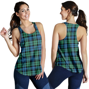 Campbell Ancient #01 Tartan Women Racerback Tanks