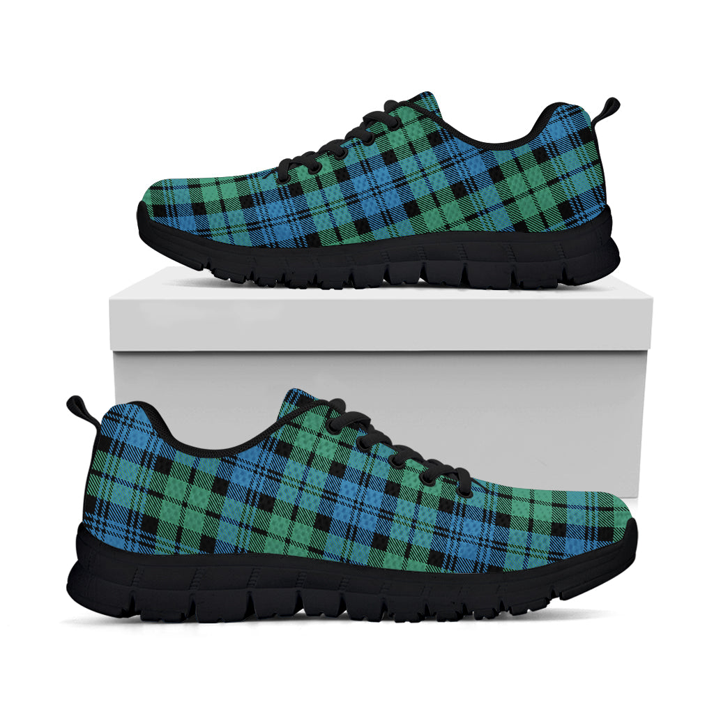 Campbell Ancient #01 Tartan Sneakers Kid's Sneakers - Tartan Vibes Clothing