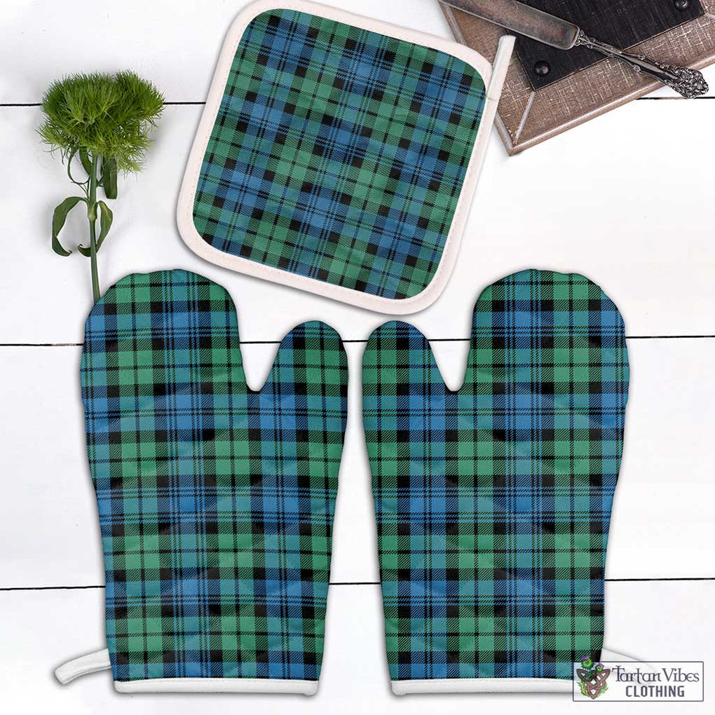 Tartan Vibes Clothing Campbell Ancient #01 Tartan Combo Oven Mitt & Pot-Holder