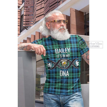 Campbell Ancient 01 Tartan Cotton T-shirt with Family Crest DNA In Me Style